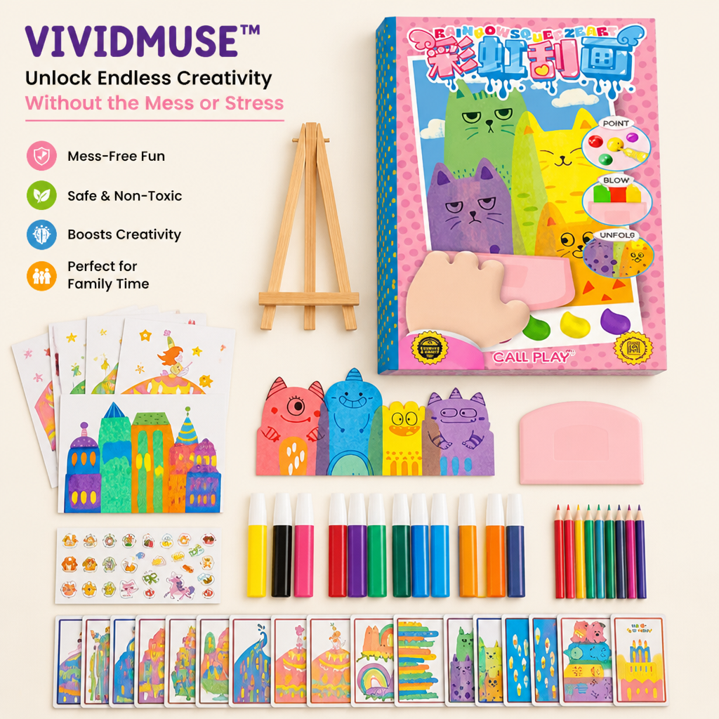 VividMuse™ — Unlock Endless Creativity Without the Mess or Stress