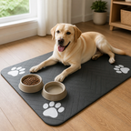 DogBedHouse Absorbent Waterproof Non-Slip Feeding Mat