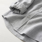 VenturoLux™ – Breezy Lightweight Cotton-Blend Long-Sleeve Shirt