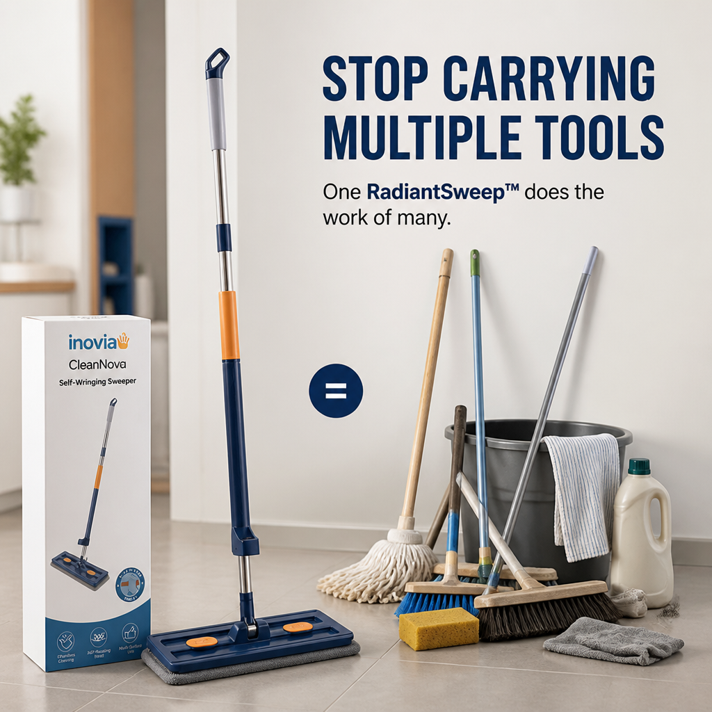 RadiantSweep™ — Effortless Shine That Makes Every Floor Proud