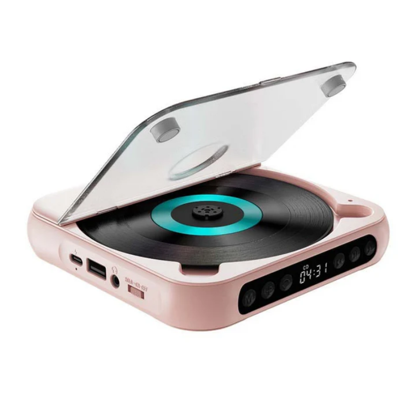 VivaPulse™ Portable CD Player — Unleash Your Music’s Pure Passion Everywhere You Go