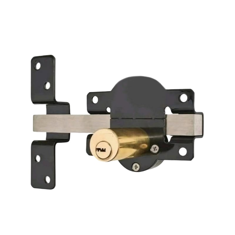 Gate Lock with Key | Corrosion-Resistant | Spring Bolt | GateSecure