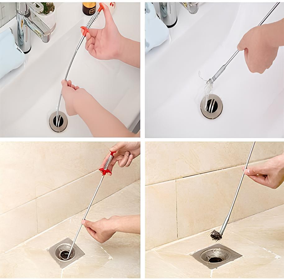 FlowFlexPro™ — Take Charge of Every Clog with Effortless, Mess-Free Power