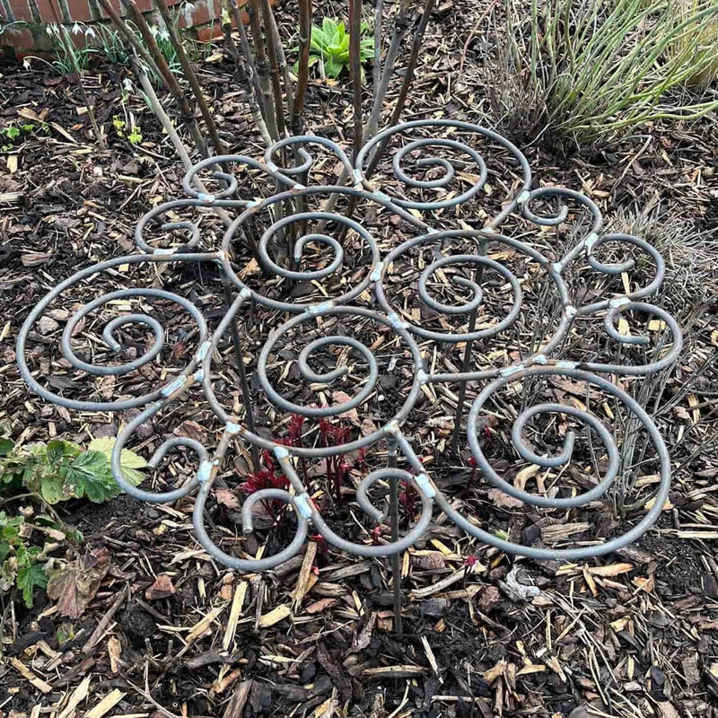 Plant Support Metal Handmade | Spiral Shape | Weather-Resistant | StemRise