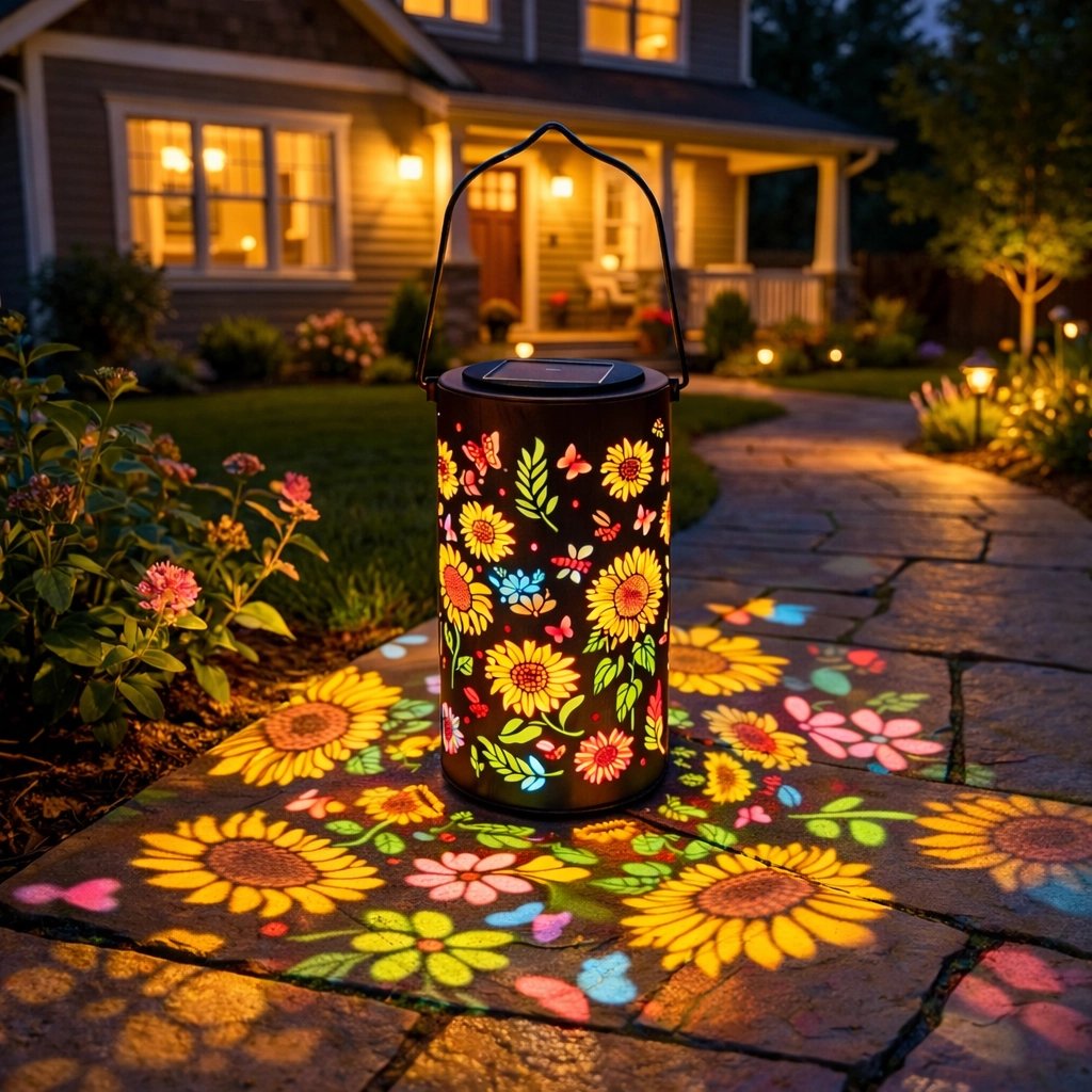LumaPetal™ Solar Garden Lantern — Fill Your Nights with Cozy, Magical Sunshine Glow
