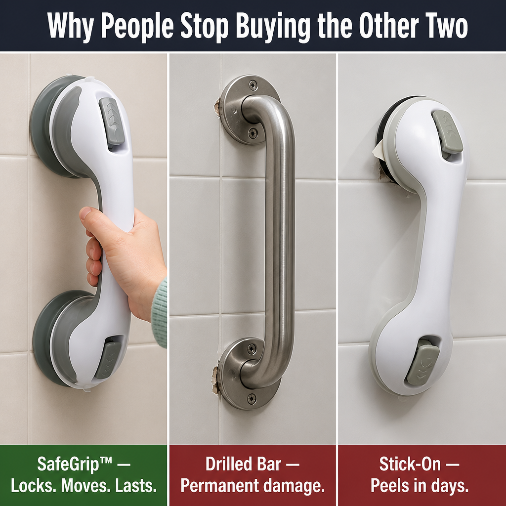 GripSure™ Safety Handle — Instant, Rock-Solid Support That Makes Every Step Fearless