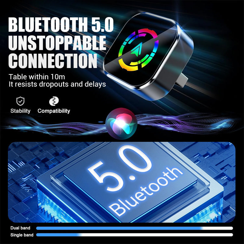 GlideWave™ — Cut the Cords, Command the Road with Crystal-Clear Wireless Freedom