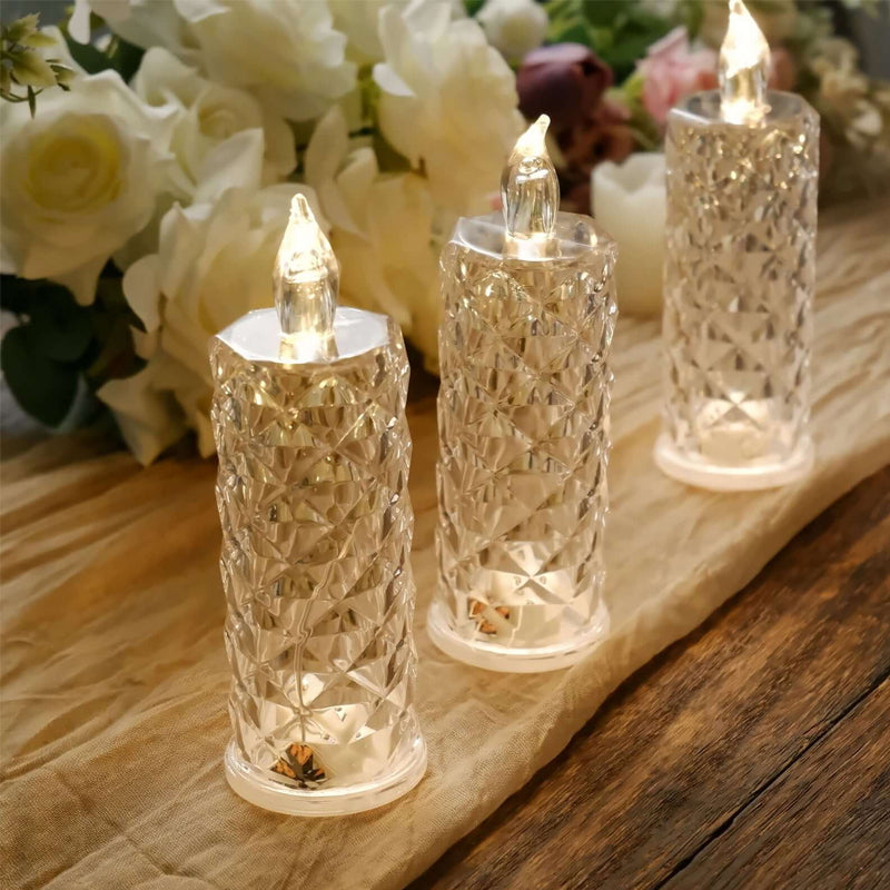 AuraFyre™ Crystal Candle — Ignite Cozy, Carefree Evenings with Stunning, Safe Glow