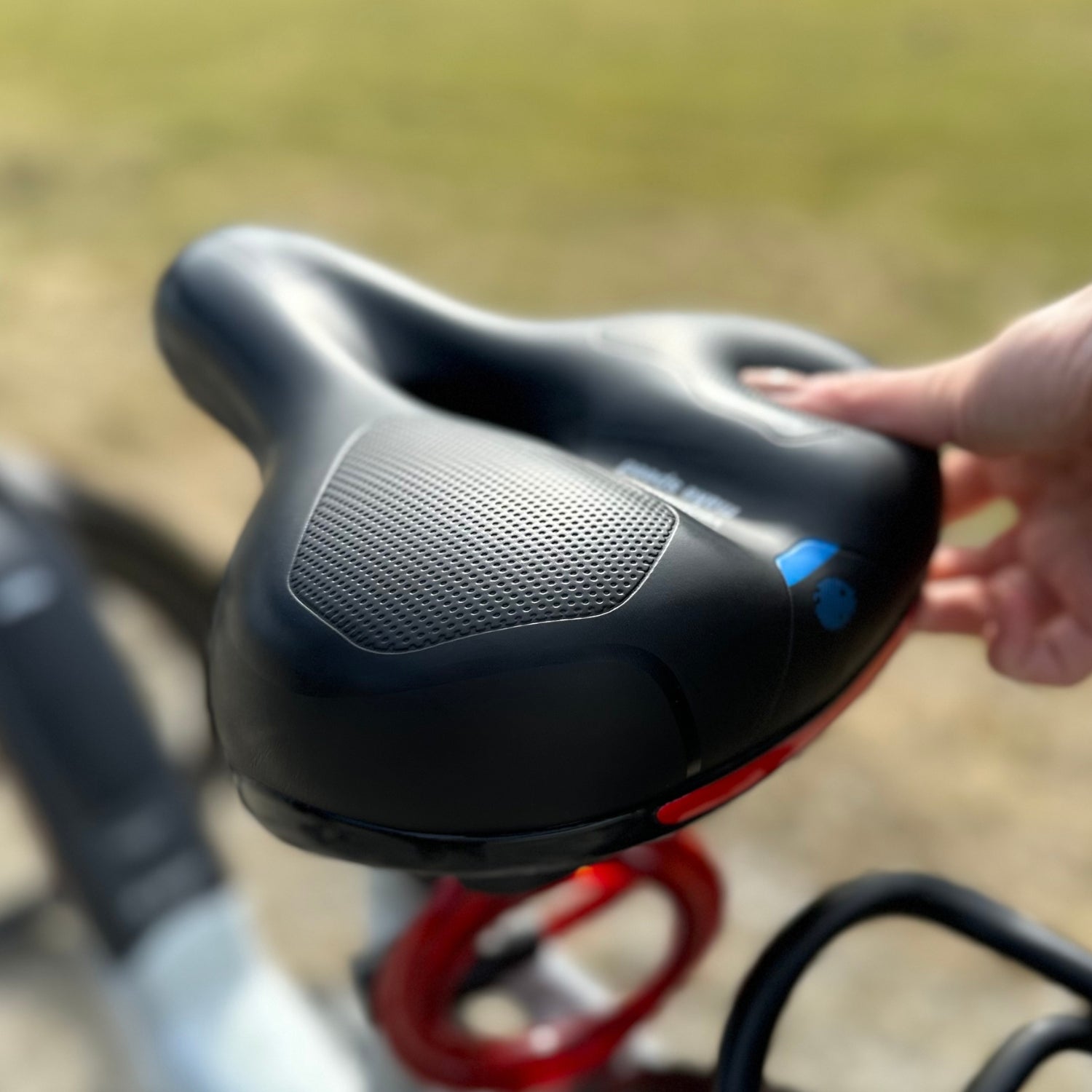Bicycle Saddle | Comfort Ergonomics | Shock Dampening | RideRelief