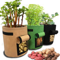 Plant Bag | Breathable Nonwoven Fabric | Velcro Harvest Flap | HarvestBag