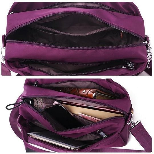 SentriGuard™ Crossbody Bag — Walk Boldly Anywhere with Unbreakable Security and Seamless Organization