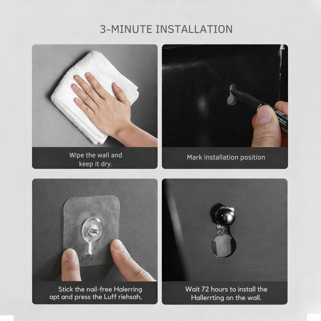 Toilet Paper Holder | Wall-Mounted with Shelf | No-Drill Installation with Box | Rolluxe