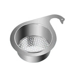 Stainless Steel Sink Strainer | Swan-Style Drain Filter | SinkStrainer