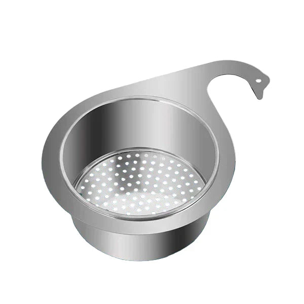 Stainless Steel Sink Strainer | Swan-Style Drain Filter | SinkStrainer