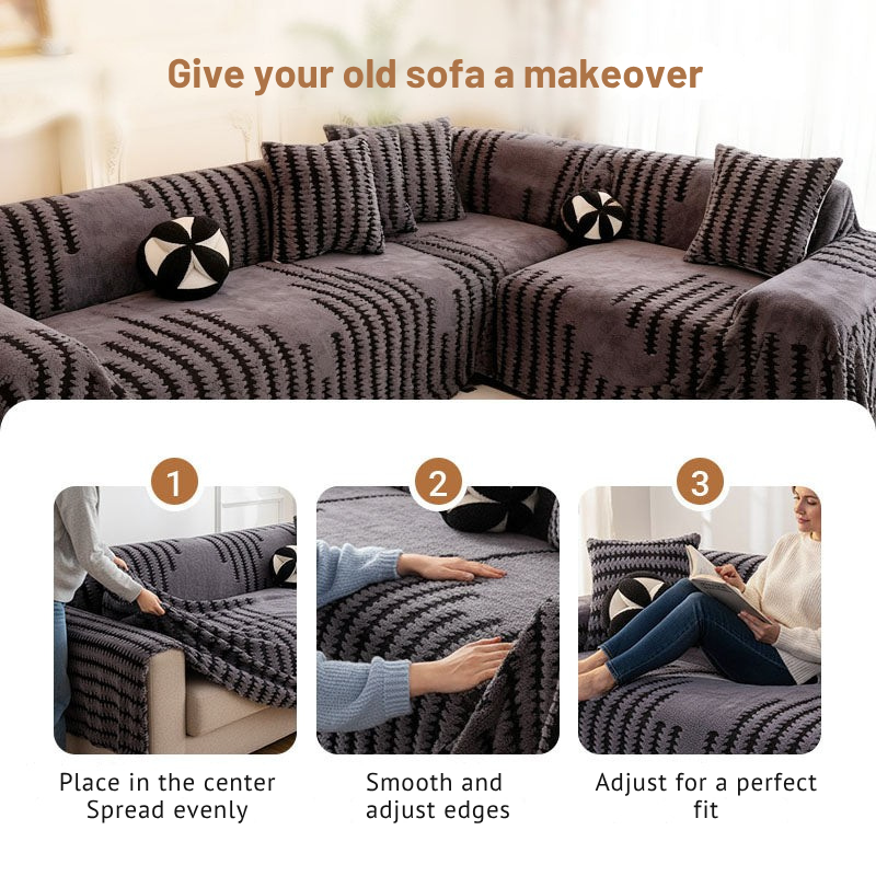 VelvetLuxe™ — Transform Your Sofa Into a Silky, Stain-Defying Haven of Comfort