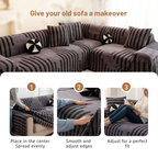 VelvetLuxe™ — Transform Your Sofa Into a Silky, Stain-Defying Haven of Comfort