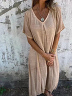 VeloraEase™ Dress — Feel Unstoppable in Soft, Breathable Freedom All Day