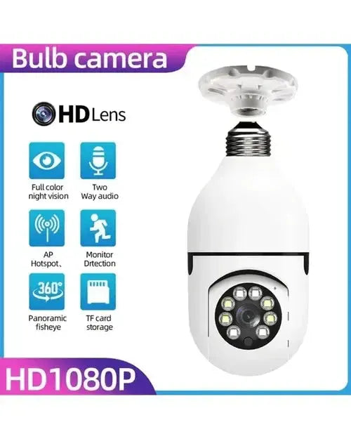Surveillance Camera | Pan 360 Degrees | Motion Detection and Night Vision | HomeOrbit