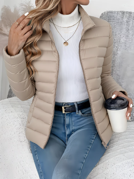 AeroTherm™ Quilted Jacket — Stay Sharp, Dry, and Warm Without the Bulk