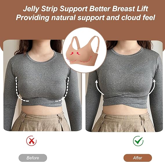 VoluLuxe™ Wireless Bra — Experience All-Day Freedom with a Cloudlike Lift That Moves with You