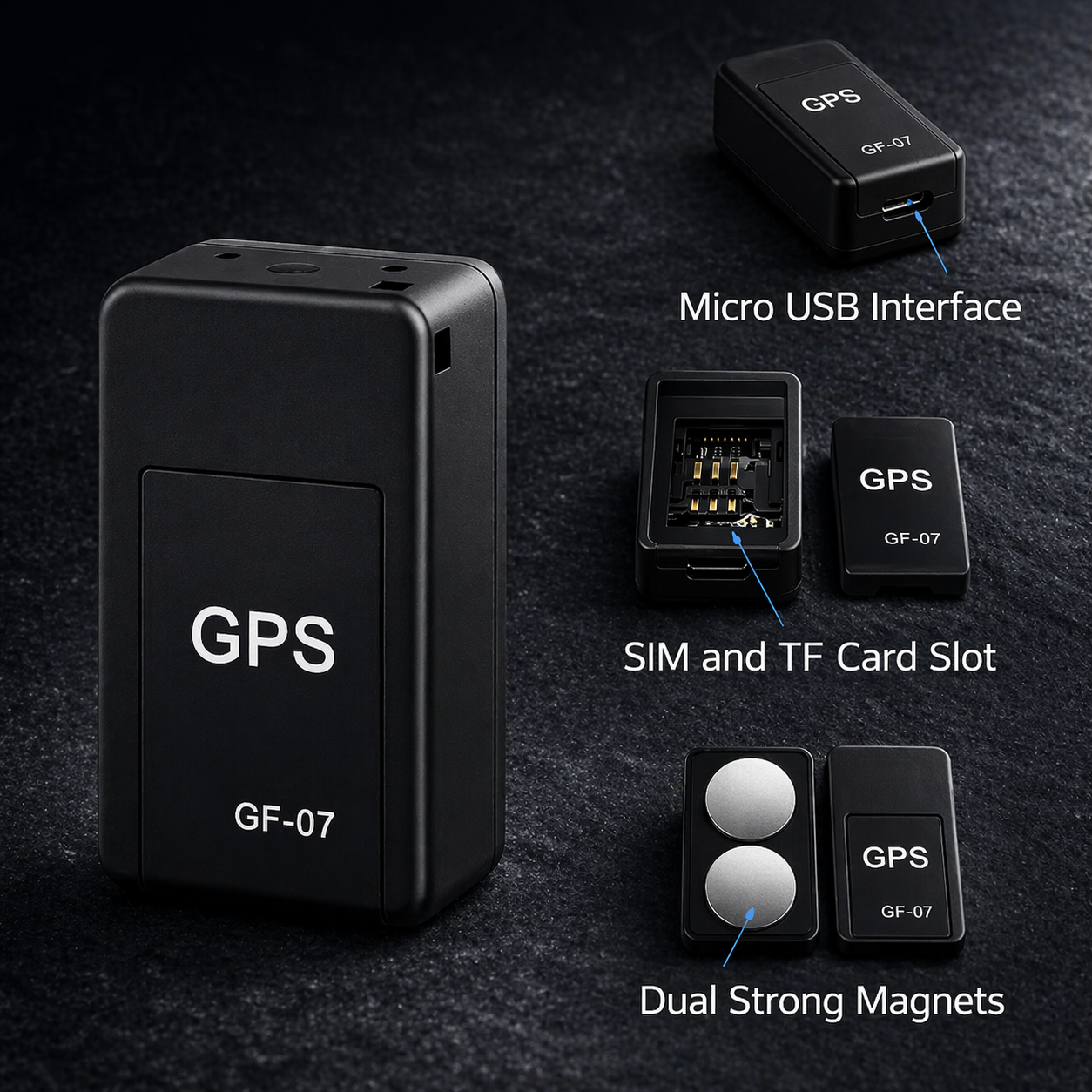 Mini GPS Tracker | Car Tracker with Magnet | Live Tracking | Magnetrax