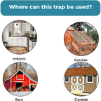 Catch Pests | Reusable Live Mouse Trap Bucket System | FlipCatch