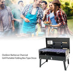Foldable Steel Garden Grill | Powder-Coated BBQ | Garden & Camping | Foldfire