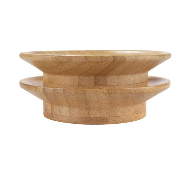 Wine Cup Lid Bamboo | Coaster & Lid | Eco-Friendly | Greencap