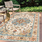 Outdoor Rug | Nordic Style | Non-Slip PVC Backing | FjordFloor