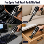 PowerPocket™ — Unleash Hands-Free Power to Banish Dirt Anywhere Instantly