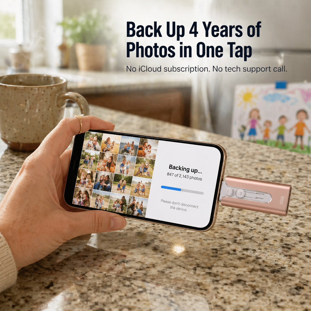SnapVault™ — Instantly Save Every Memory Without Storage Limits or Tech Hassles