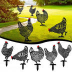 Chicken Garden Decoration | Weather-Resistant | Outdoor Ornament | Henscape