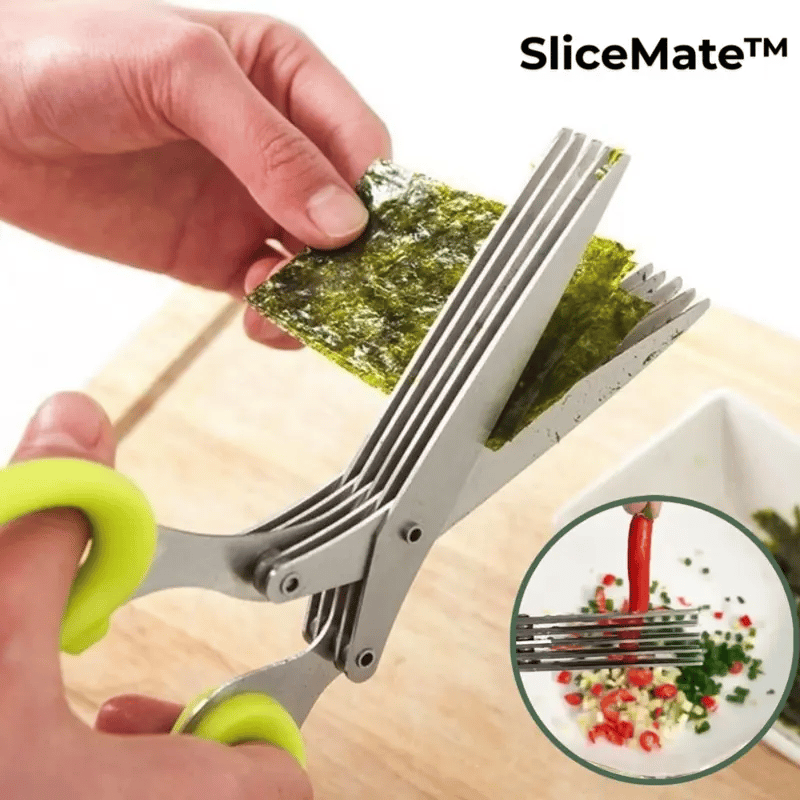 ScissaPro™ — Slice Faster, Safer, and Enjoy Effortless Salad Prep Every Time