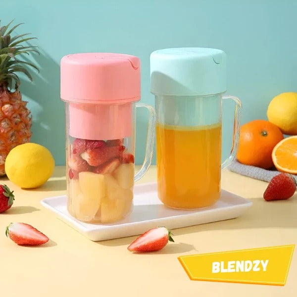 Portable USB Blender | Six-Blade Strength | Leak-Resistant Drinking Cup | GoSmooth