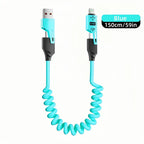 SurgeLine™ FlexCharge — Smash Cable Chaos with Lightning-Fast, Tangle-Free Power