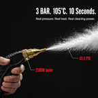 VaporaMax™ — Dissolve Baked-On Grease Fast, No Scrubbing or Chemicals Needed