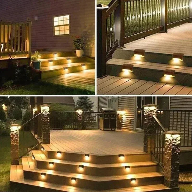 Warm Solar Deck & Path Light