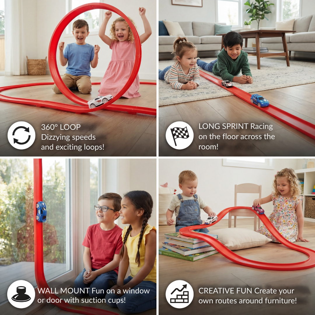 BlazeTrack™ — Ignite Endless Imagination and Heart-Pounding Family Fun