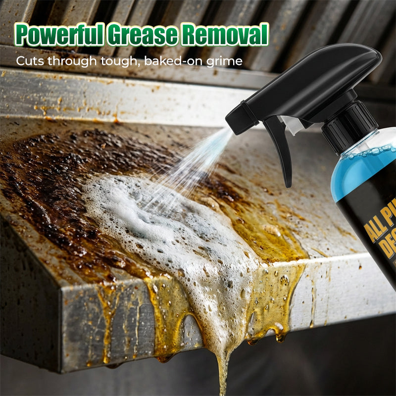 Grease Cleaner | No Residue | Fast Spray and Wipe | ShineEase