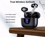 Headphones | Wireless Earbuds | Extended Battery & Crisp Audio | Auralyx Pods