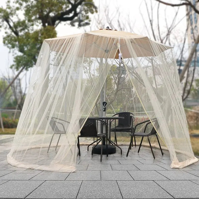 Fine Mesh Net Keeps Mosquitoes Out | Up to 240 cm | Sleek Design | Meshield