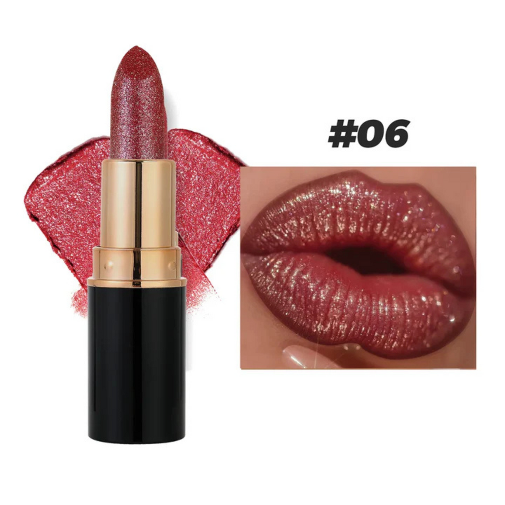 VivaLuxe™ Metallic Lip Shine — Unleash All-Day Radiance with Plush, Kiss-Proof Glamour