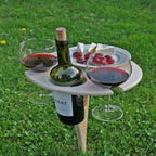 Foldable Picnic Table | Wooden Wine Rack | Portable & Foldable | PineFold