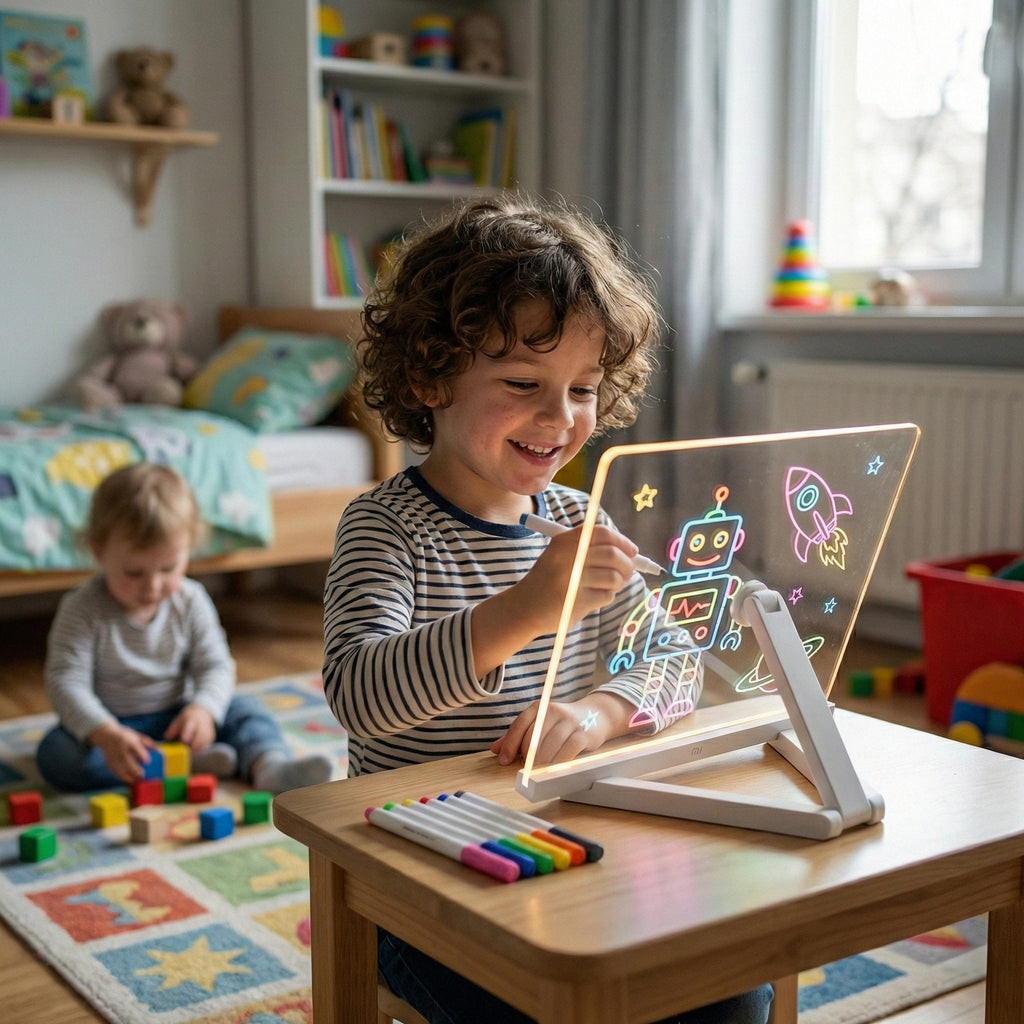IllumiSketch™ — Ignite Your Child’s Imagination with Brilliant, Glowing Creations That Inspire Endless Joy