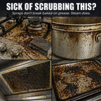 VaporaMax™ — Dissolve Baked-On Grease Fast, No Scrubbing or Chemicals Needed