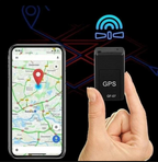 GPS Tracker | Mini GPS Tracker Subscription-Free | Live Tracking | Magnetic & Low-Profile | Locaro