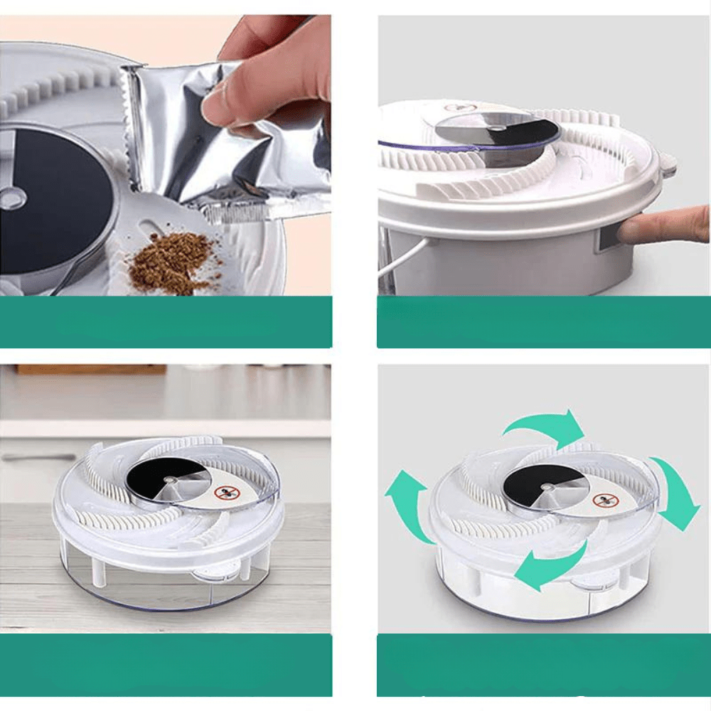 Electric Fly Catcher USB | Silent Running | No Chemicals | Buzzoff