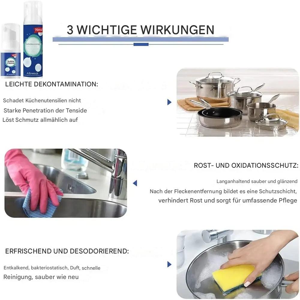 Foam Cleaner Kitchen | Degreases | Scrub-Free | Foamira