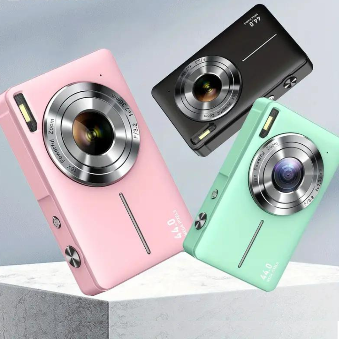 Digital Camera Vintage | Capture Retro Moments | One Click Use | RetroClick