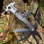 Multifunction Hammer 7-in-1 | Portable for Travel | Seven Features | FixForge